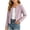 Purple, variant on Abtuhar Toddler Girls Fall Winter Casual Outerwear and Jackets Ruffle Round‑neck Random‑color Button‑up Cardigan Coat for 0‑9 Years