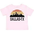 thumbnail image 3 of Inktastic Dallas Texas Skyline Vintage Boys or Girls Toddler T-Shirt, 3 of 5