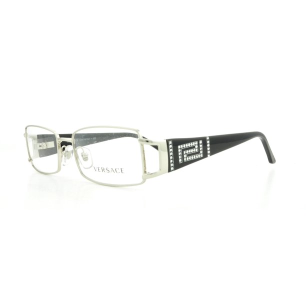 VERSACE Eyeglasses VE 1163B 1332 Silver 52MM