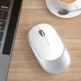 thumbnail image 4 of Methold Ratón inalámbrico recargable con Bluetooth de 2,4G, ratón óptico USB para juegos, ratón portátil fino, recién llegado para Mac, y PC Electrónica Plata espacial modo 2, 4 of 6