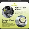 thumbnail image 3 of Sun Joe Car Cleaning Accessory Kit Pressure Washer Brush Set for SPX Series, SPX-CCK, 3 of 11
