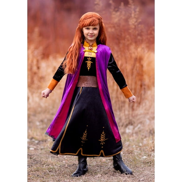 Frozen 2 Girls Anna Deluxe Costume