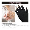 thumbnail image 5 of EELHOE EEA08-A129-2-PK1 Anti Darkening UV Nail Art Gloves Protective Hand Shields for Manicure Lamps, 5 of 5