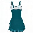 thumbnail image 6 of One Piece Swimdress Swimsuits for Women Scoop Neck High Waisted Tummy Control Modest Swim Dresses Skirt Bathing Suit, 6 of 6