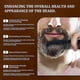 thumbnail image 3 of Beard Grooming Set with Argan and Jojoba Oils - Nourishing Shampoo and Wooden Comb for Men's Facial Hair Softness and Strength, 3 of 5