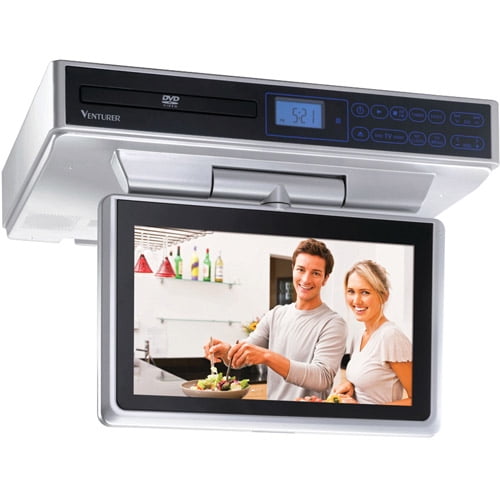 10 Inch Under Cabinet Kitchen Lcd Tv Dvd Combo Walmart Com