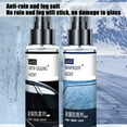 thumbnail image 4 of 2Pcs Car Hydrophobic Polishing Coating Agent 120ml, Anti-Fog Spray for Mirrors & Glass,Water Repellent Treatment, Rainproof Polishing, Streak-Free Coating, Long-Lasting Protection(Black,1.9x1.9x4.7"), 4 of 7