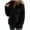 A-Black#Winter Jackets for Women, variant on BiZtdJrK Womens Winter Trendy Fleece Jackets Full Zipper Long Sleeve Plush Jacket Solid Lightweight Warm Coats with Pockets Going Out Tops Todays Sale Army Green M