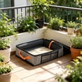 thumbnail image 5 of Portable Waterproof Foldable Pet Litter Box - Travel Litter Pan Fabric Outdoor Cats Toilet, Disposable No-Wash Design, Easy Clean Storage, Camping Use, 5 of 6