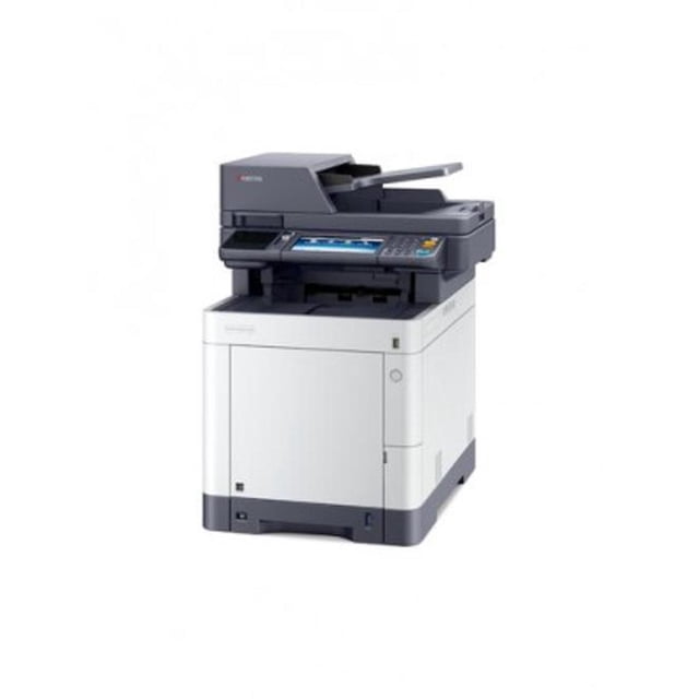 Multifuncional láser KYOCERA M6230cidn 3 en 1 Color A4 - carta/oficio, 32 PPM. 1, 200 x 1, 200 DPI. Cama plana oficio. ADF e impresión Duplex. HyPAS Kyocera 1102ty3nl0
