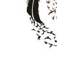 thumbnail image 2 of justhard Flying Bird Feather Body Art Tattoo DIY Men Women Arm Neck Fake Temporary Sticker, 2 of 5