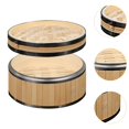 thumbnail image 6 of deevoka Bamboo Steamer Basket Dumpling Steamer Cooking Round Small for Asian Food Sum & Single Layer, 6 of 9