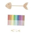thumbnail image 3 of Juguete de clasificación de espinas de pescado, juguete educativo temprano, juguete de madera para aprender a clasificar por colores. S, 3 of 9