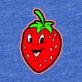 thumbnail image 2 of CafePress - Happy Strawberry.Pn... - Cute Infant Baby Football Bodysuit, 2 of 3