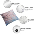 thumbnail image 4 of Nawypu  Cherry Blossom Pillow Covers Set of 2, Sakura Tree Floral Decorations Outdoor Throw Pillow Covers,  Square Pillowcases for Patio Sofa Couch Bedroom Decorative, 4 of 6