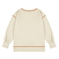 thumbnail image 4 of Dvprdro Girls' Casual Pullover Sweatshirt Long Sleeve Crewneck Athletic Top for Big Kids Fall Winter Comfortable Sportswear, 4 of 5