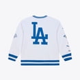 thumbnail image 2 of Men's Mitchell & Ness  White Los Angeles Dodgers Arctic Fleece Sweatshirt, 2 of 6