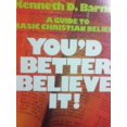 thumbnail image 1 of Pre-Owned You'd Better Believe It! (Paperback) 0882438875 9780882438870, 1 of 1
