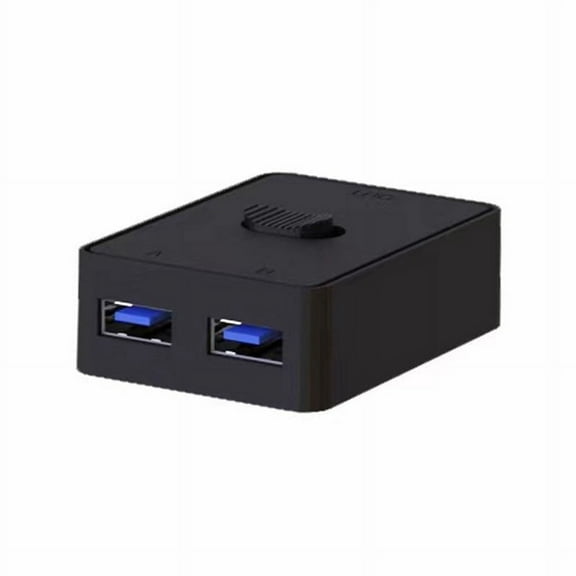 2 Port USB Switcher Printer Sharing Bi-Directional Switches in and 1 Out or USB3.0