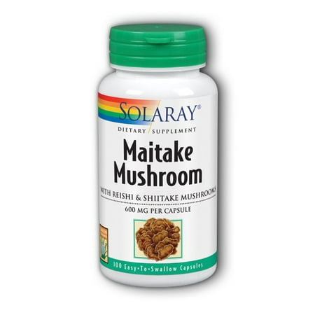 Solaray Maitake Mushroom 100 Capsules (Best Maitake Mushroom Supplement)