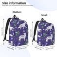 thumbnail image 3 of KLL Cute Dog Print Travel Laptop Backpack - College Backpack Business Work Bag Nurse Bag Casual Daypack for Weekender Business Hiking -Small, 3 of 6