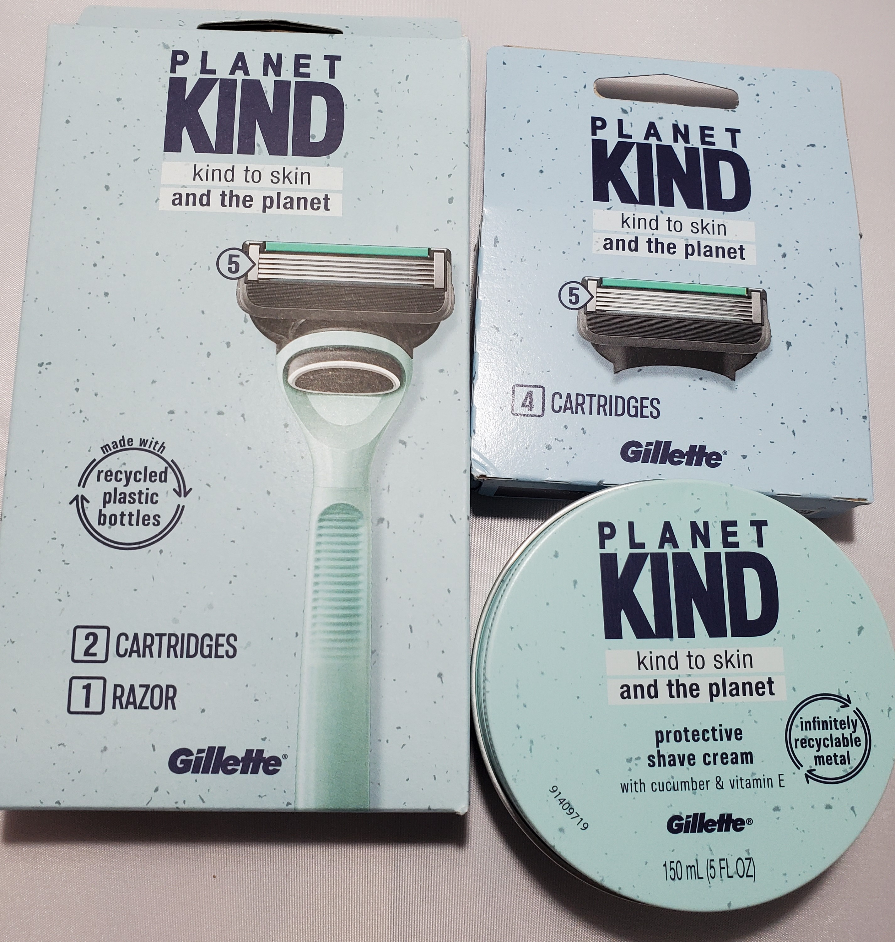 Buy Kind Gillette Razor Handle Plus 6 Refill Cartridges, with