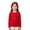 Red, variant on Grblisyd Girls Long Sleeve T Shirts Kids Cute Fall Tops Casual Crewneck Solid Color Basic Layering Tee for Everyday Wear