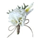 thumbnail image 2 of Calla Ramillete Flores Rose Boutonniere Accesorios para Banquetes, 2 of 8