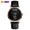 Rose_Leather, variant on Men's Minimalist Dual Display Watch – Waterproof Quartz Timepiece with Stainless Steel Strap & Unique Design