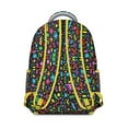 thumbnail image 3 of Geometric Shapes Texture Designer Backpack for Students and Teachers, Functional Laptop Bookbag with Compartments, School College Work or Travel Daypack Gift, 3 of 6