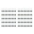 thumbnail image 4 of Fence Insulator, Black Threaded M6 Eco Friendly 100Set  Wood Post Insulator  for Garden, 4 of 8
