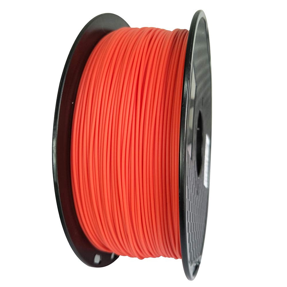MAX PLA Filament Red 1.75 mm 1KG 3D Printer Filament 2.2LBS Spool 3D Printing Material Pro Plus + Filament Mailbox Red Color