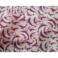 thumbnail image 5 of oneOone Silk Tabby Purple Fabric Whale Sewing Material Print Fabric By The Yard 42 Inch Wide, 5 of 6