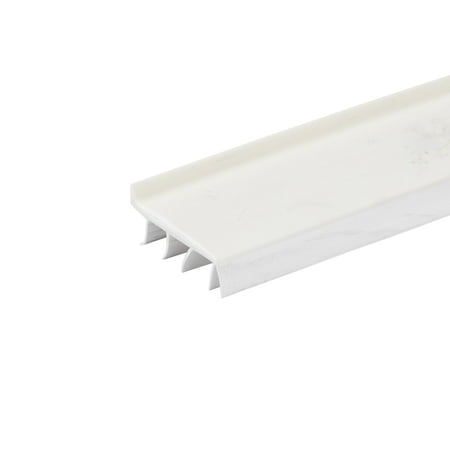 

4 FT - White Vinyl Door Bottom for 1 3/4 - 2 Thick Doors 4 FT P-12-WH