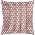 thumbnail image 2 of Luminescence Rose Gold Block Chevron Pillow, 2 of 3