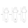 thumbnail image 2 of BESTYASH Guantes Transparentes Impermeables Y Reutilizables Para Limpieza Y Jardinería, 2 of 7