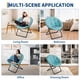 thumbnail image 4 of Yeshouse Silla de piso plegable extragrande con asiento de felpa antideslizante para adolescentes y adultos, ideal para dormitorio o sala de estar, 4 of 9