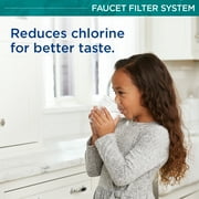 PUR PLUS Faucet Mount Water Filtration System, Horizontal, Brass, PFM410F