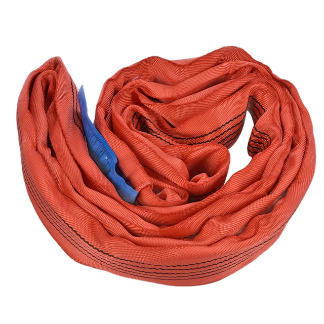 5T Round Lifting Sling PES Endless Loop Crane Webbing Straps Rigging Accessories Wide 75mm5 Meters