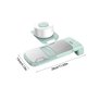 thumbnail image 3 of mfyjkho Cortador de verduras multifuncional|rallador 3 en 1 con 3 cuchillas para rebanar y triturar|incluye rallador|2 cuchillas de corte|1 cuchilla para rebanar, 3 of 3