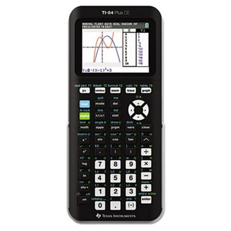 Texas Instrument 84PLCETBL TI-84Plus C Silver Edition Programmable Color Graphing Calculator