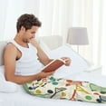 thumbnail image 6 of Picia Racket and Tennis Ball Mens Soft Woven Cotton Elastic Waistband Sleep Pajama Pant Lounge Sleep Pant With Pockets And Drawstring-XX-Large, 6 of 9