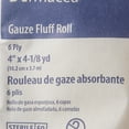 thumbnail image 4 of Dermacea Sterile Fluff Bandage Roll Gauze 6-Ply, 4in x 4-1/8 yd, Roll Shape, 100 Ct, 4 of 4