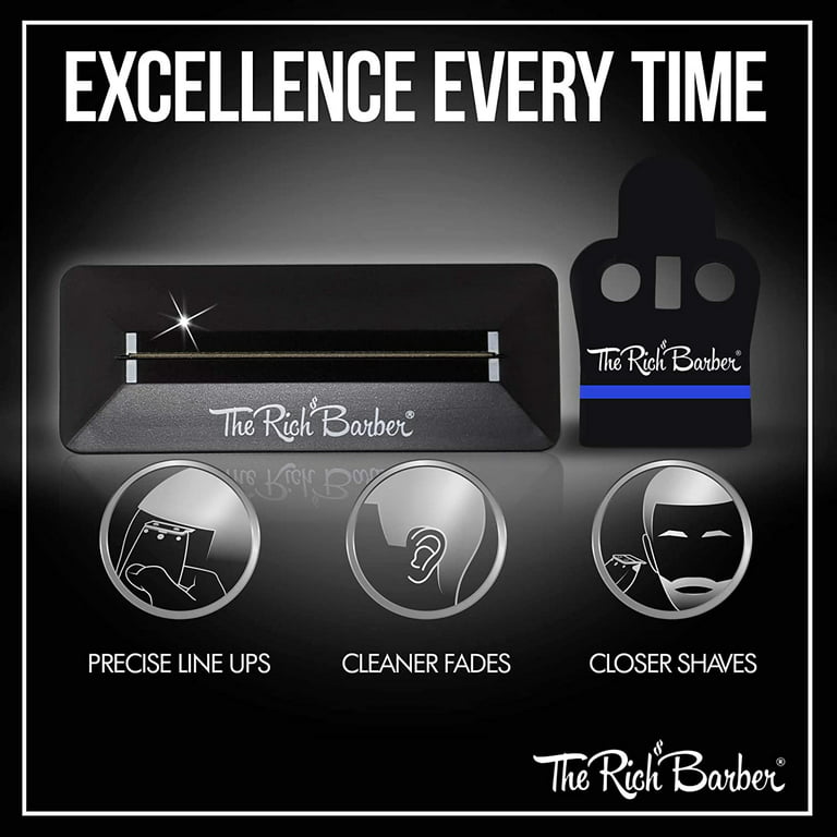 The Rich Barber® 10 Second Blade Setter & 1 Minute Blade Modifier Set   Zero Gap Tool & Trimmer Sharpener for Sharper Lines, Cleaner Fades &  Precision Detail (GTX Deeptooth) 