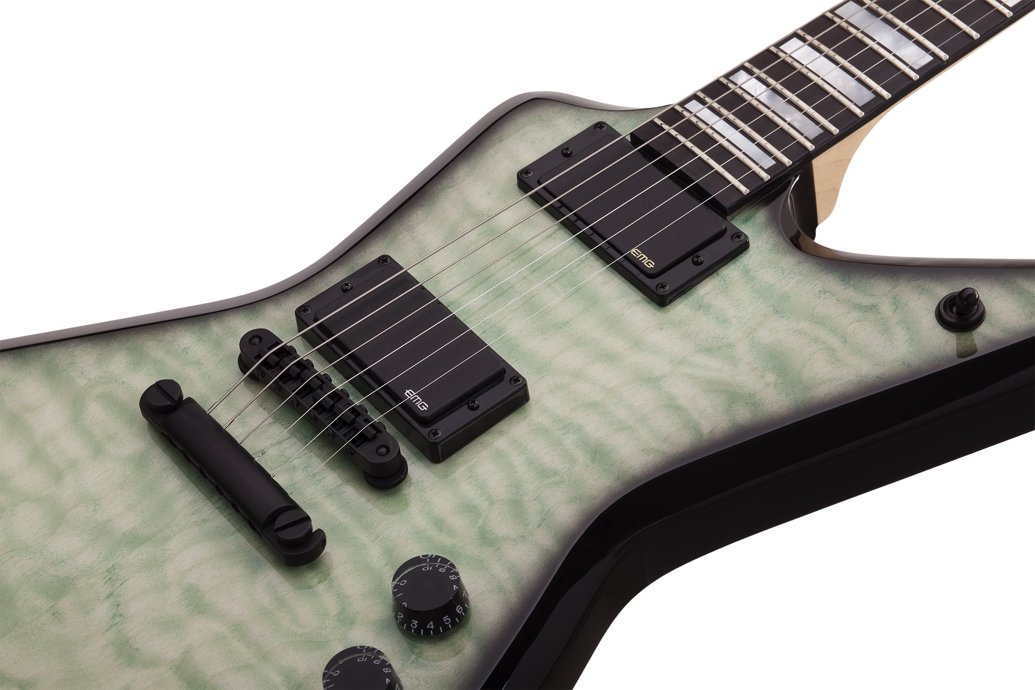 Wylde Audio Blood Eagle 6-String Solidbody Electric Guitar Nordic Ice, 4521