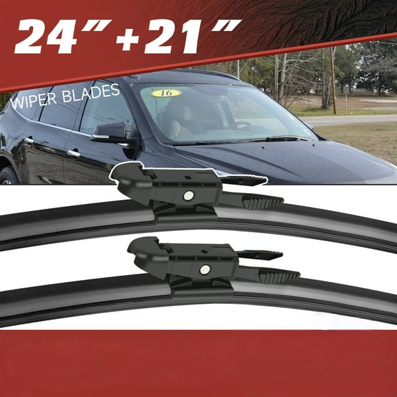 MODIGT Windshield Wiper Blades Pinch Tab 24" 21" for GMC Acadia MK1 2012-2016