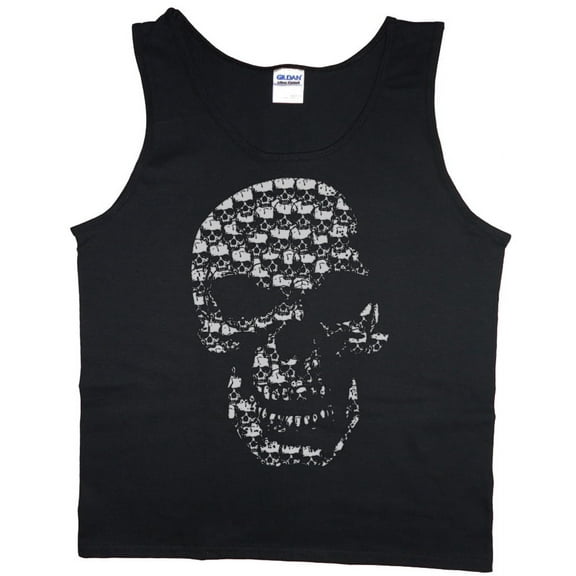 Mens Tank Tops Skull of Skulls Mens Shirts Sleeveless Muscle Tees