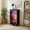Color-5, variant on 4 Drawer Vertical Storage Dresser hawaiian sunset purple coconut trees royalty free with Wood Top Fabric Pull Drawers