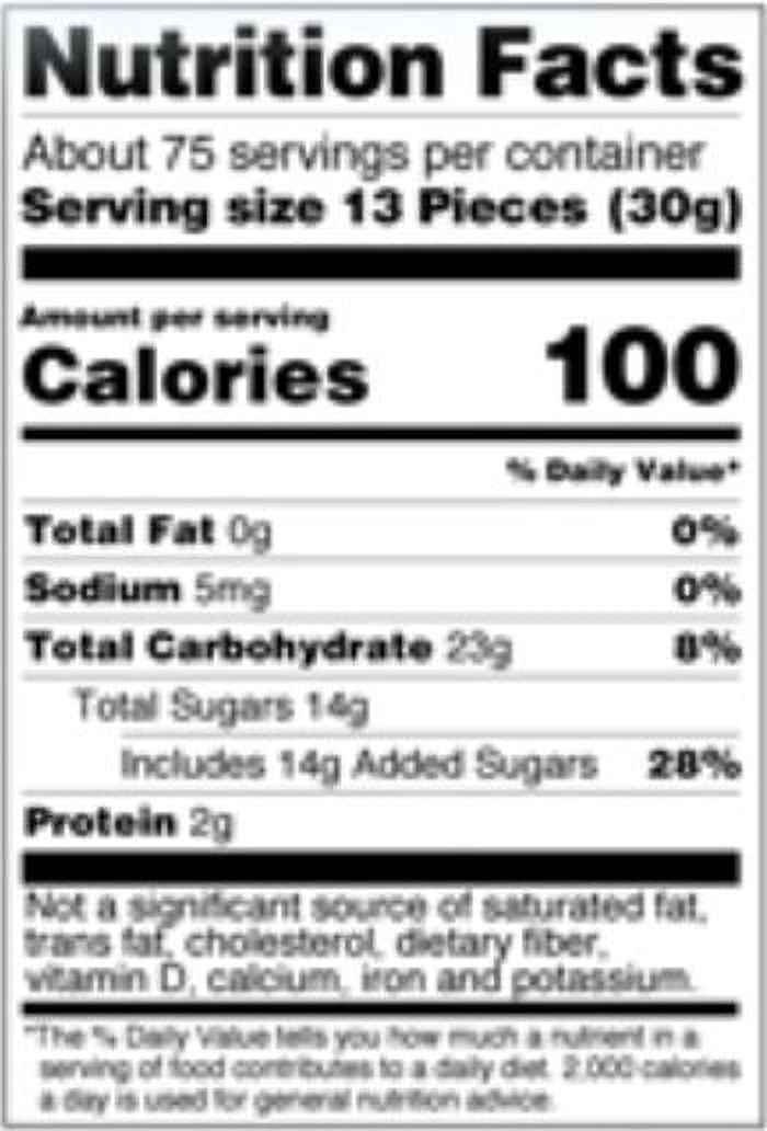 HARIBO Goldbears gummi candy, Pack of 1 80oz 5lb Bag