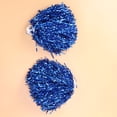thumbnail image 3 of 1 par de anillos de plástico 50g Cheering Squad Spirited Fun Cheer Pony Cheer Poms para la competencia de High School secundaria y secundaria de los niños Animando eventos deportivos (azul), 3 of 5